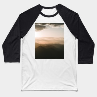 Mountain Sunrise in the German Alps - Landscape Photography Baseball T-Shirt